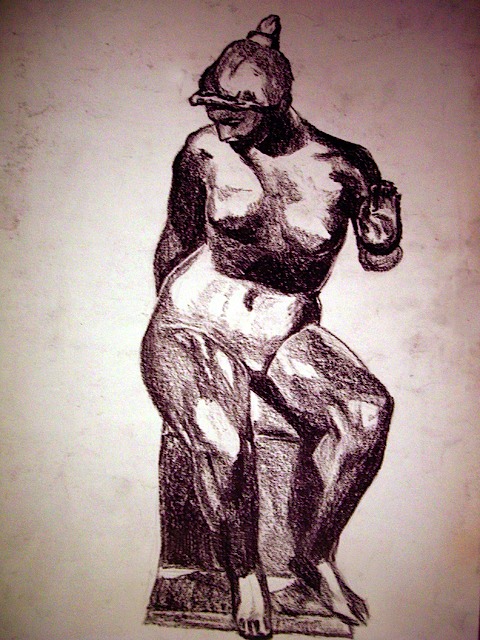 Marvick-EarlyDrawing-StudyAfterMaillolWeb