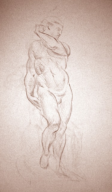 Marvick-EarlyDrawing-StudyAfterMichelangelo2Web